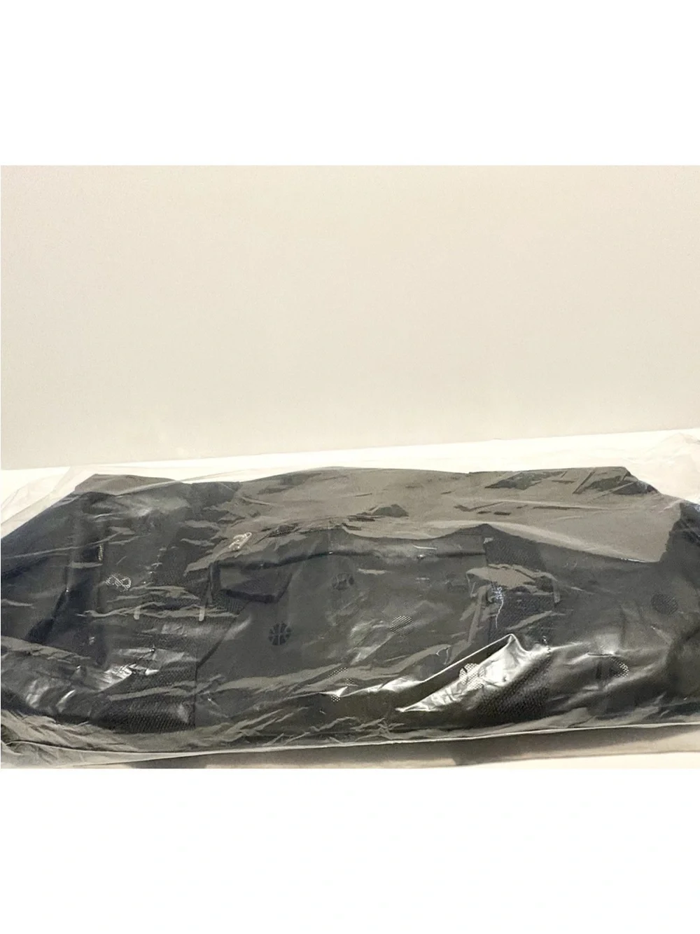 POPMART Duckoo Black Duffel Gym Bag with Top Handles